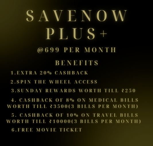 SAVENOW PLUS+ (For Savers)